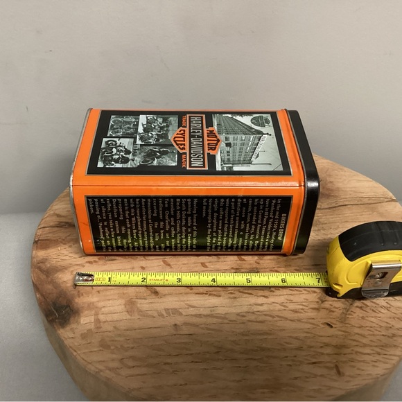 🟠 Vintage Harley-Davidson Motorcycles Tin - Biker Brew Coffee - Collectible - Picture 13 of 15